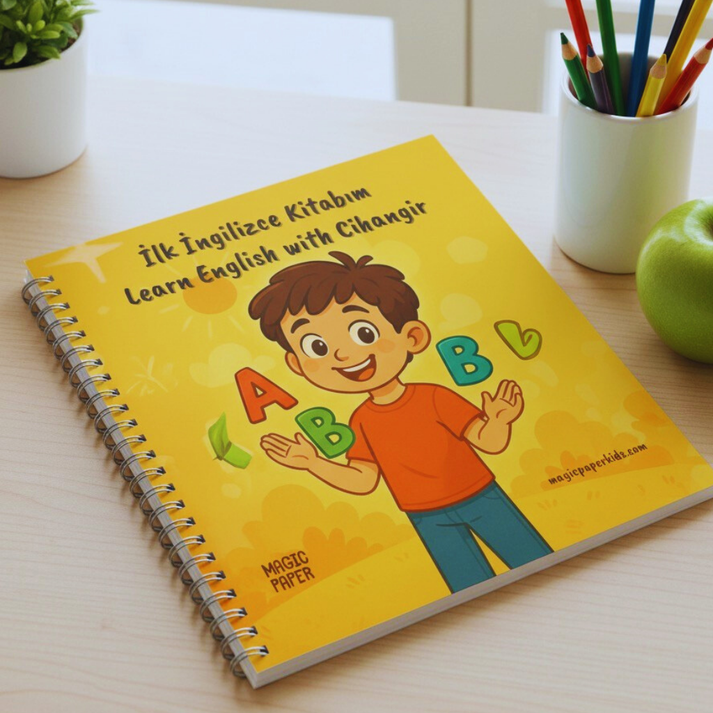 Benim İlk İngilizce Kitabım– Çocuğunuzun İsmine Özel