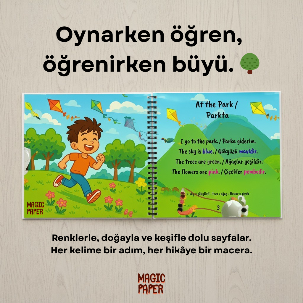 Benim İlk İngilizce Kitabım– Çocuğunuzun İsmine Özel