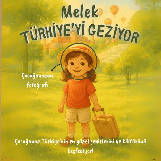 kişiye özel çocuk kitabı