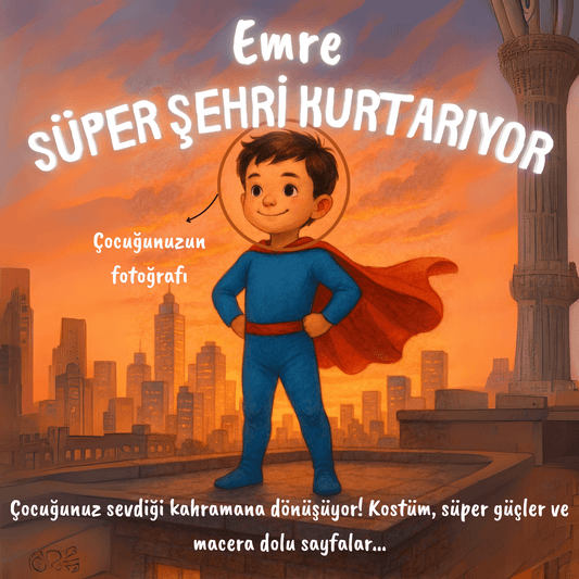 kişiye özel çocuk kitabı