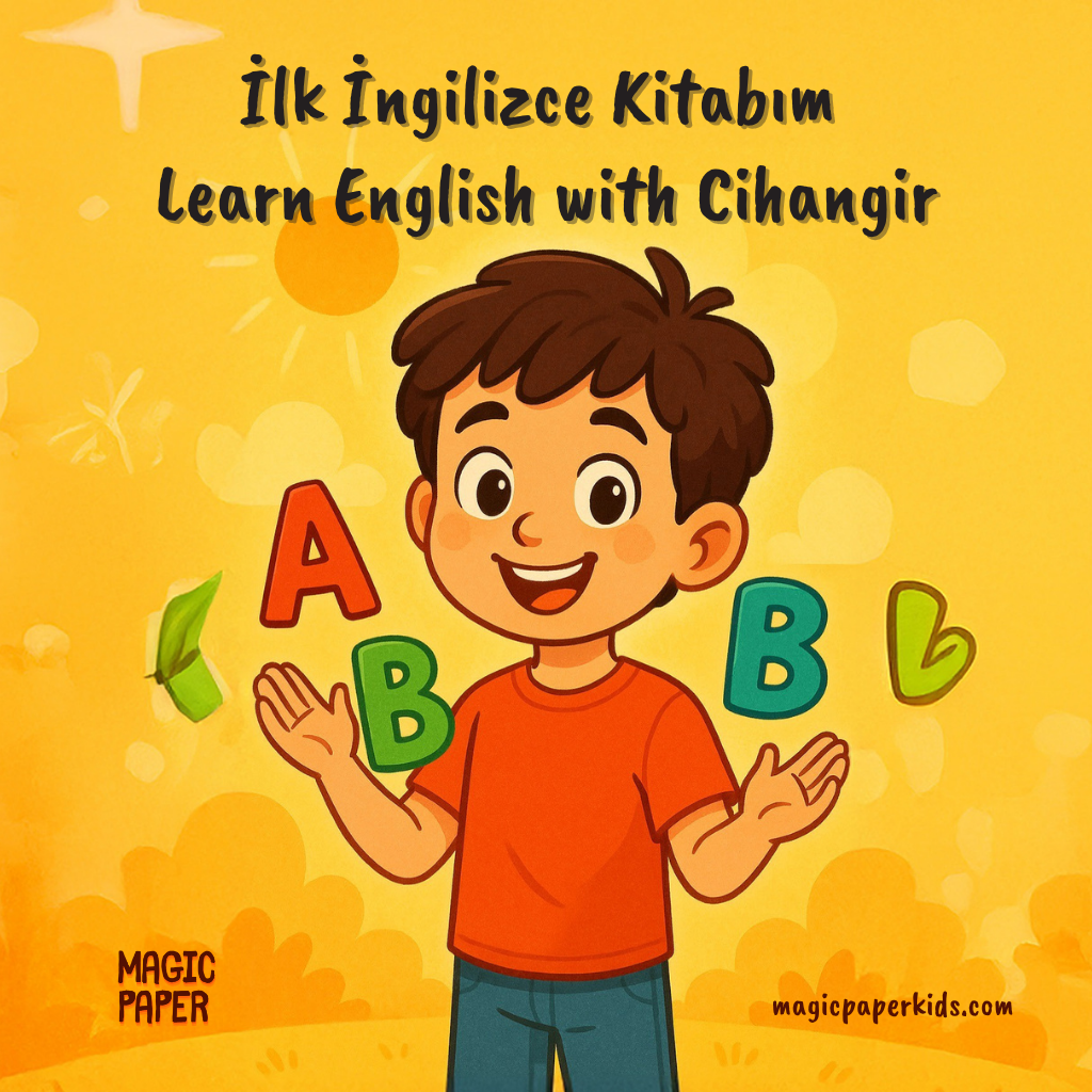 Benim İlk İngilizce Kitabım– Çocuğunuzun İsmine Özel